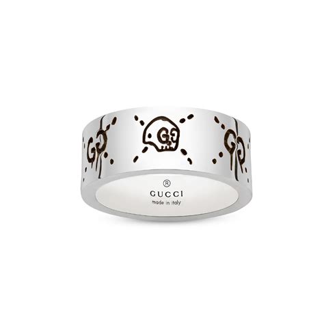 gucci ghost jewelry|gucci ghost ring in silver.